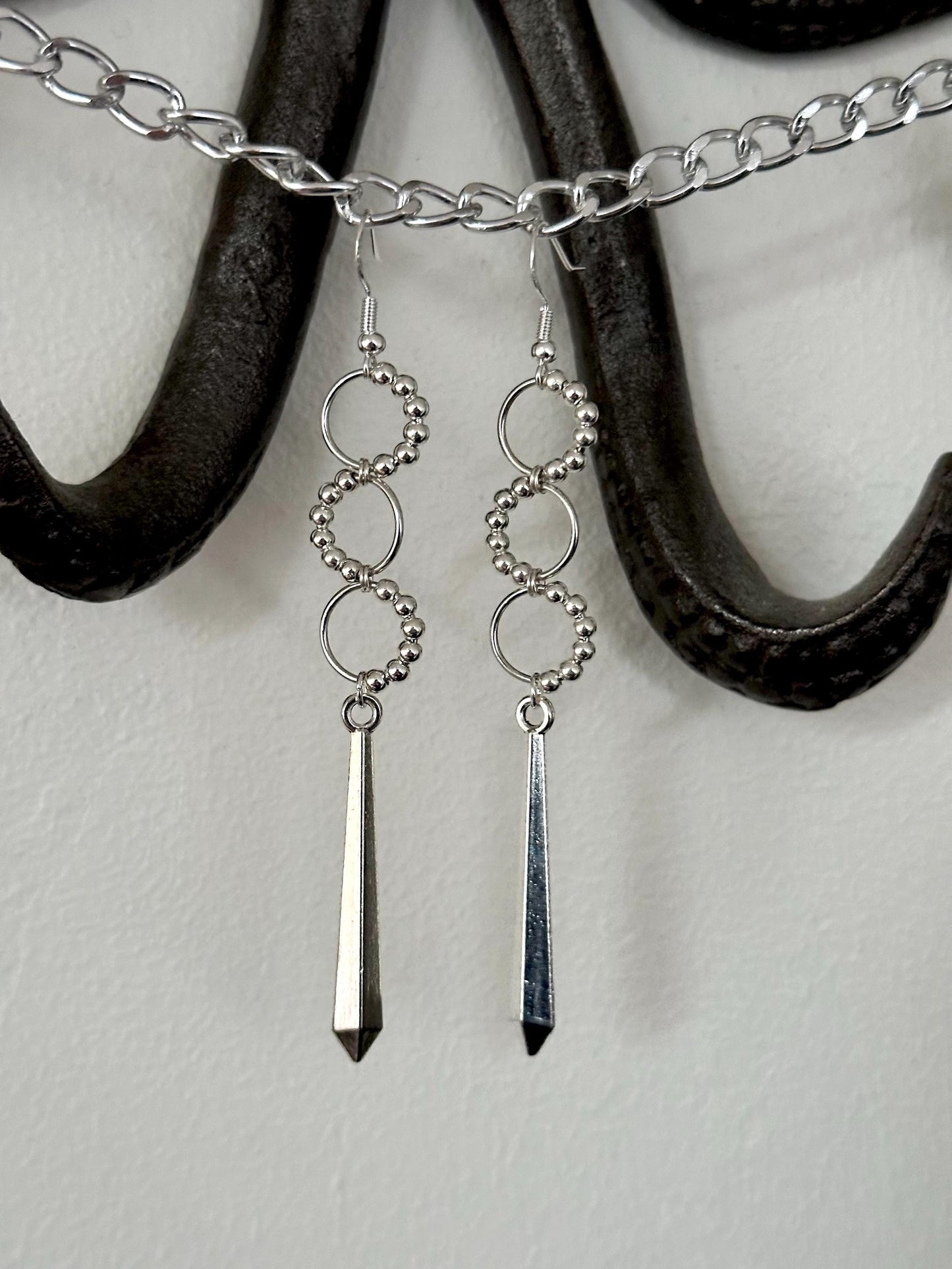 Silver Dangle Earrings