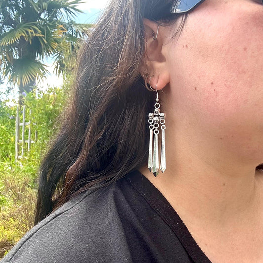 Skull Dangle Earrings