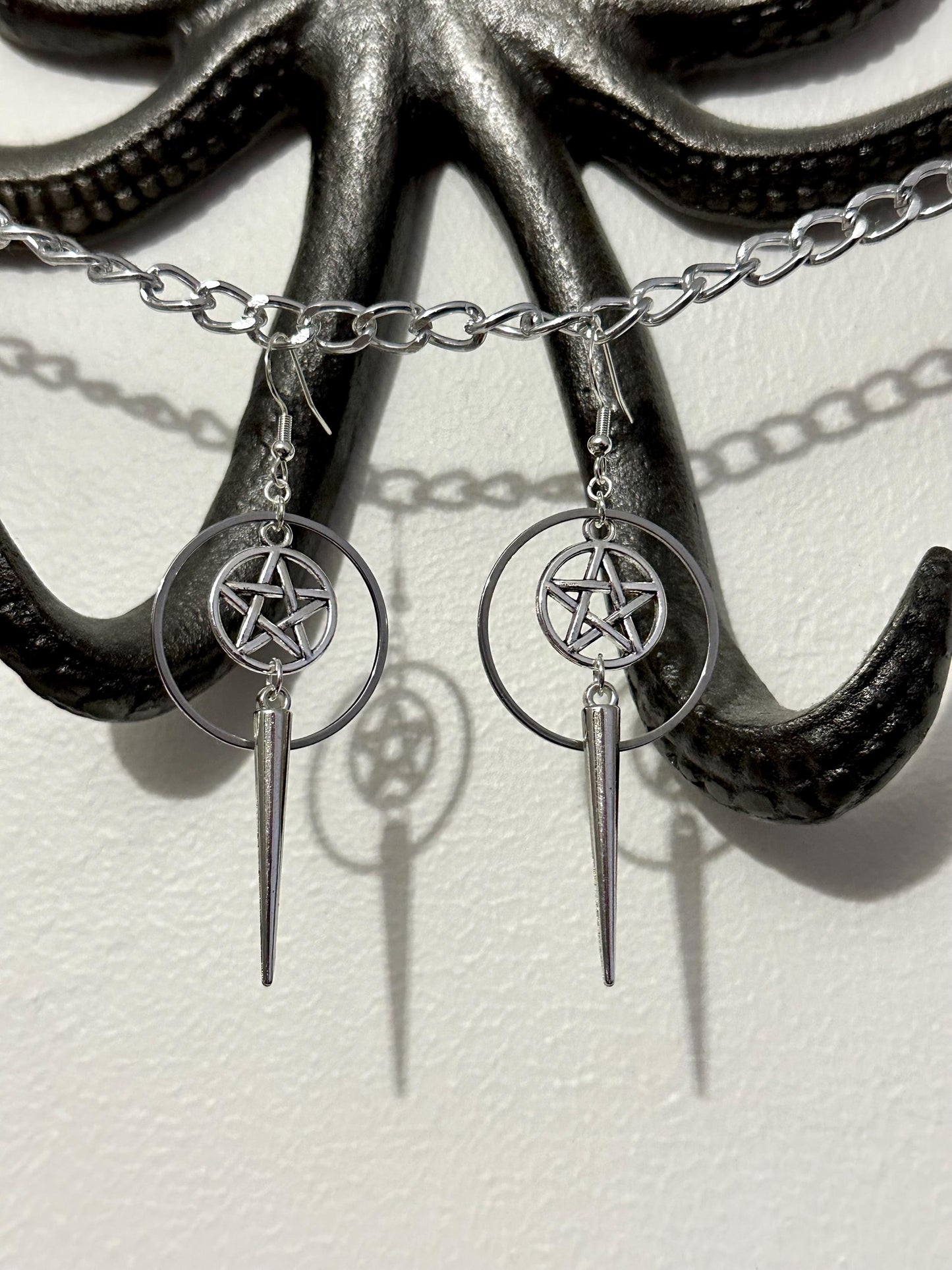 Pentagram Earrings