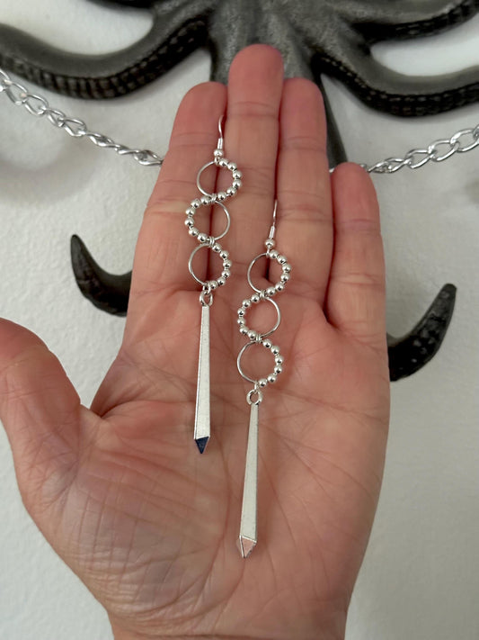 Silver Dangle Earrings