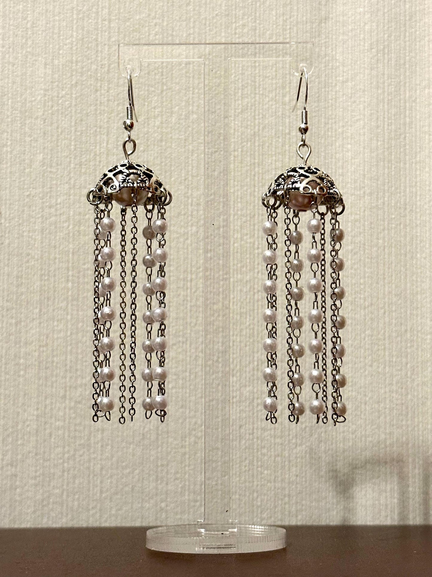 Pearl Chandelier Earrings