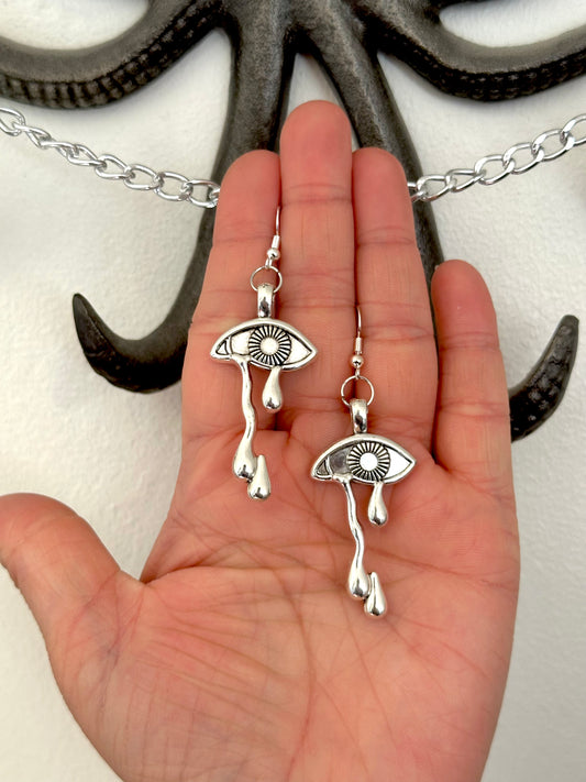 Dripping Eye Earrings