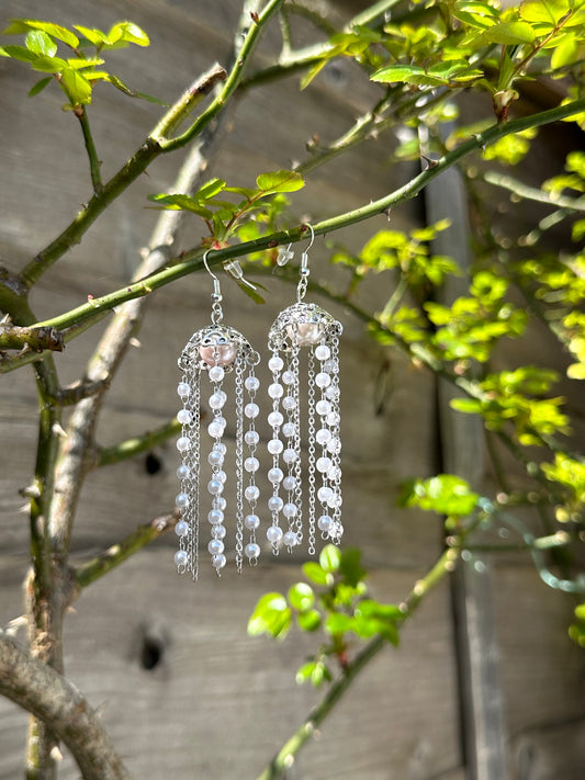 Pearl Chandelier Earrings