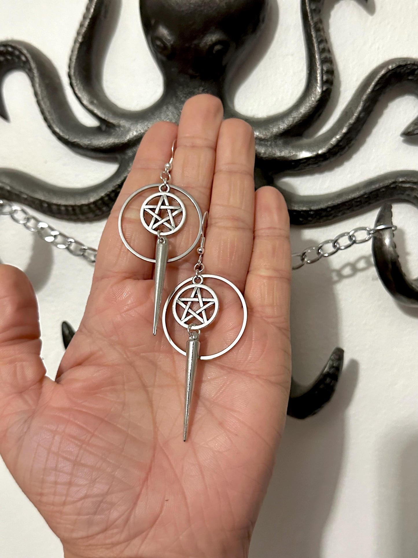 Pentagram Earrings