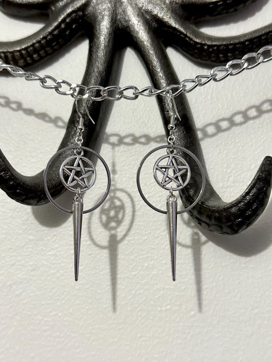 Pentagram Earrings