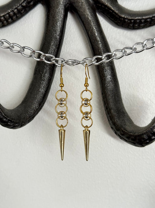 Gold Drop Earrings