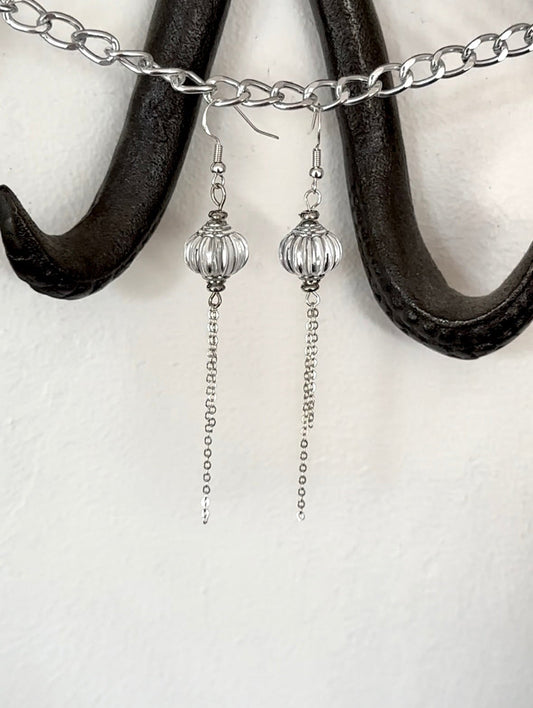 Chinese Lantern Inspired Earrings