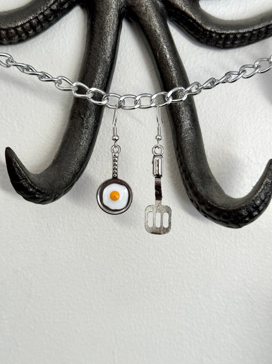 Fried Egg Earrings