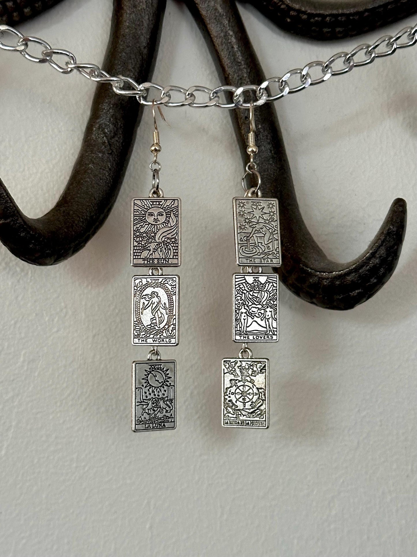 Tarot Card Earrings
