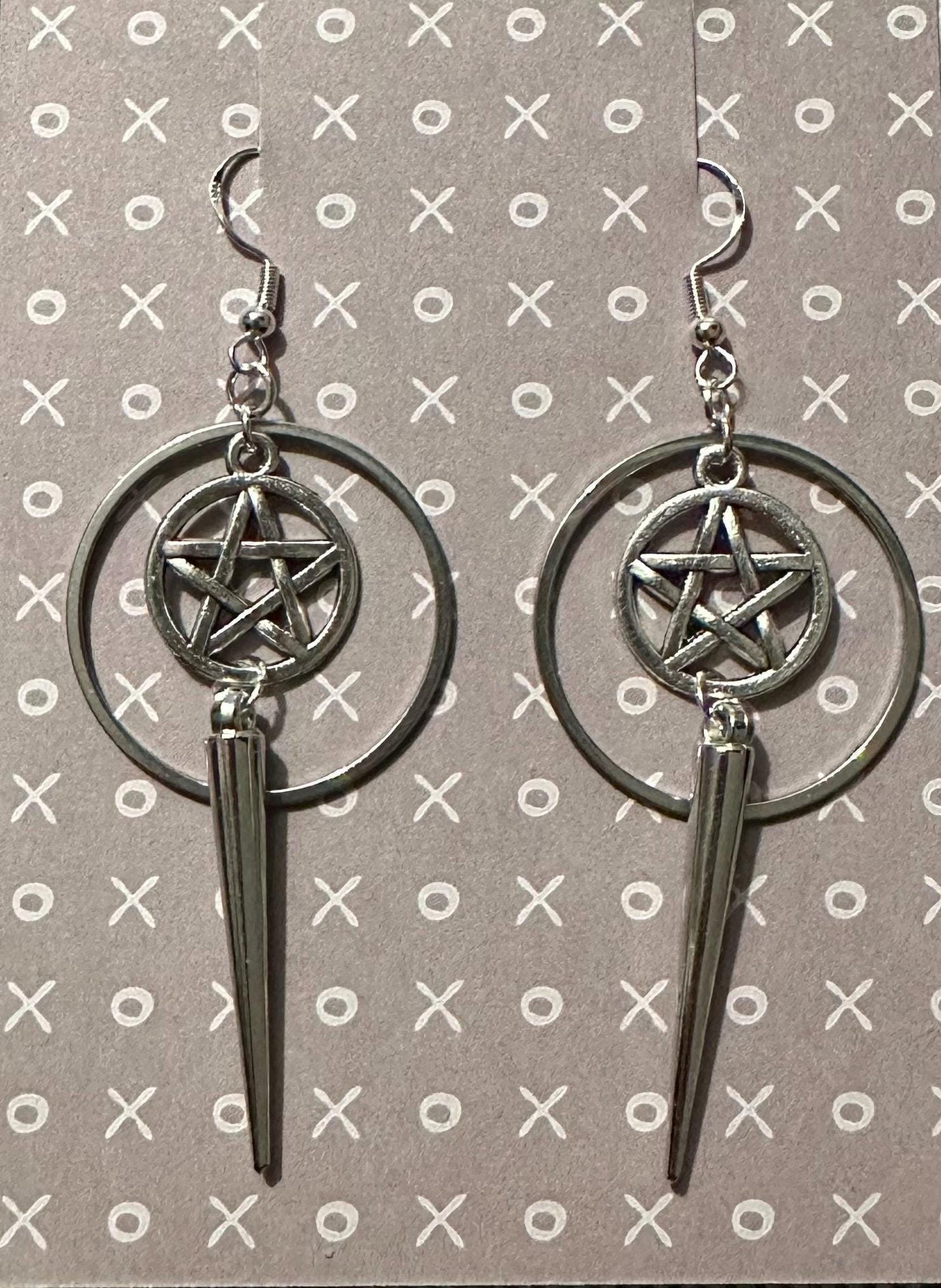 Pentagram Earrings