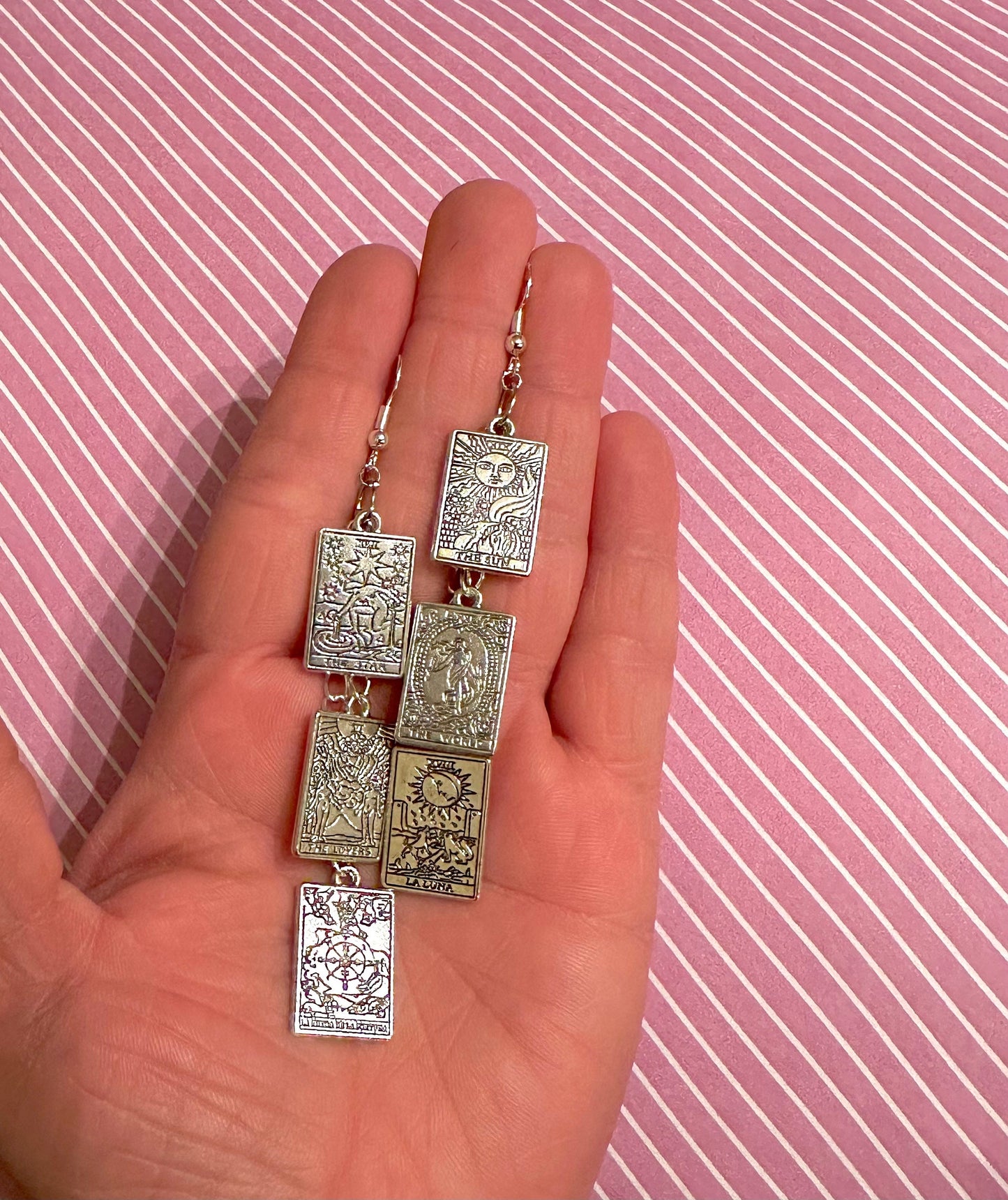 Tarot Card Earrings